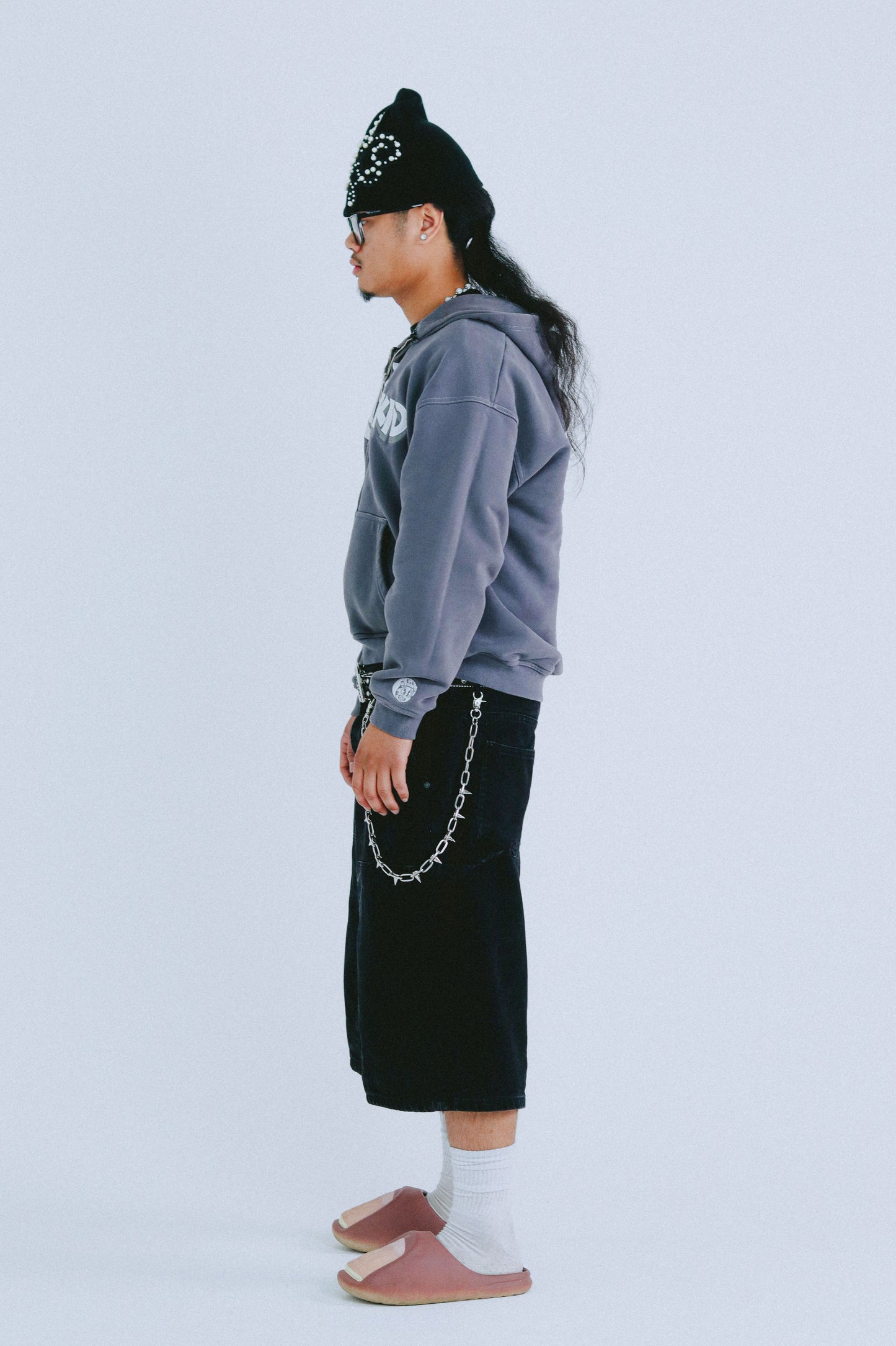 GRAY SINNA ZIP UP