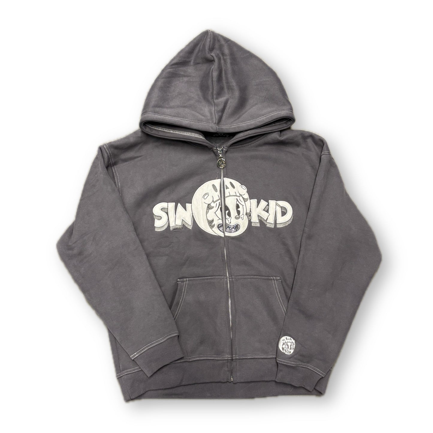 GRAY SINNA ZIP UP