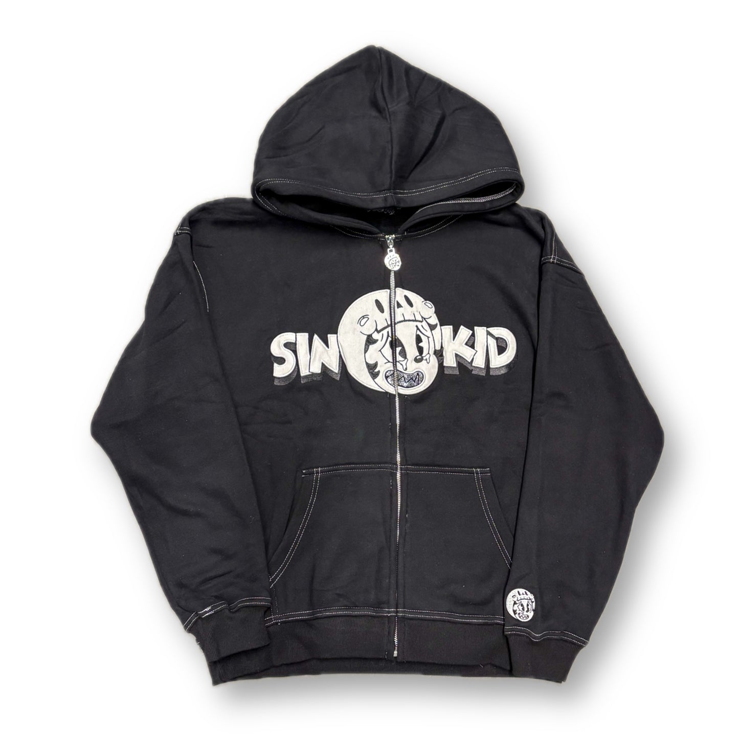 BLACK SINNA ZIP UP