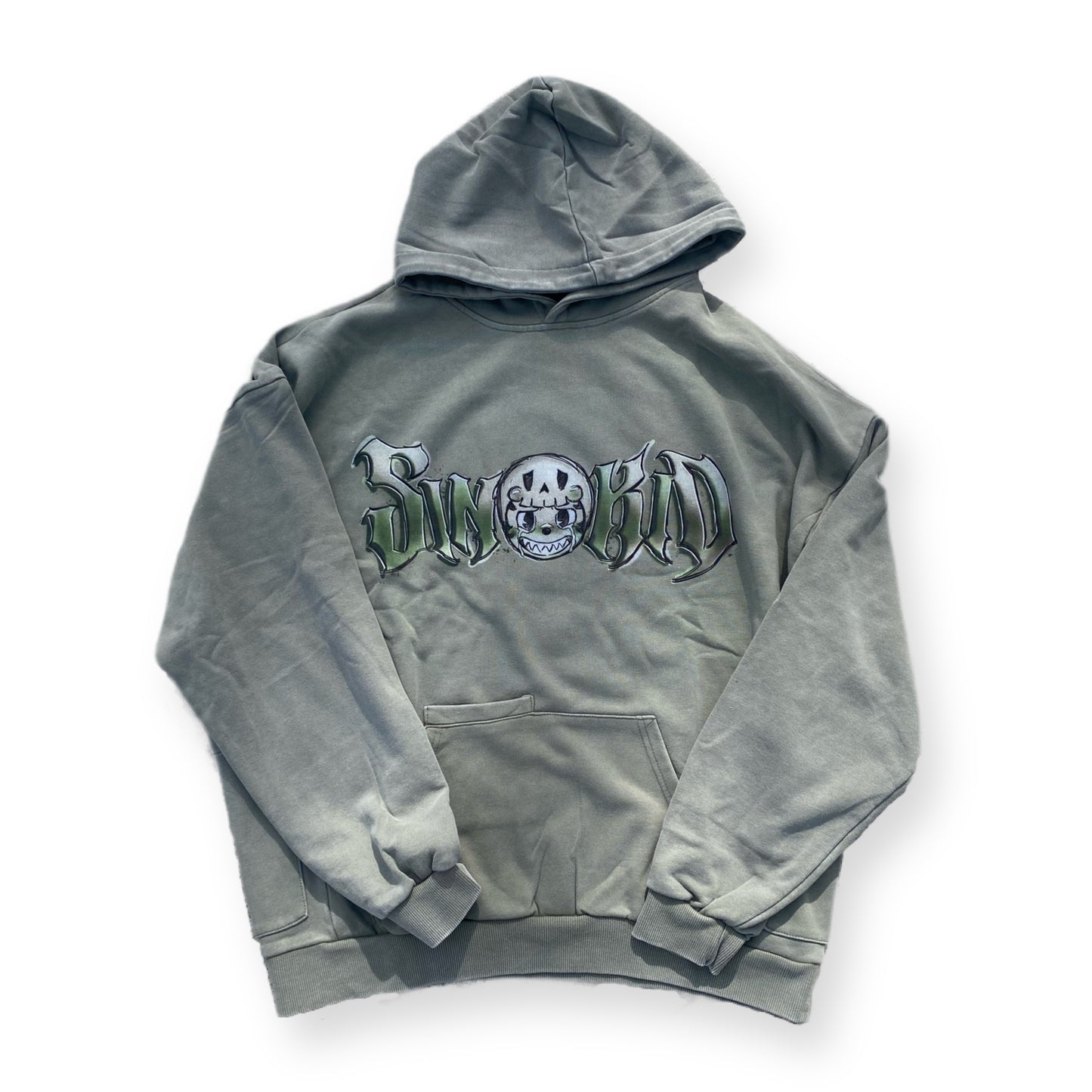 GREEN SINNAS REFLECTION HOODIE