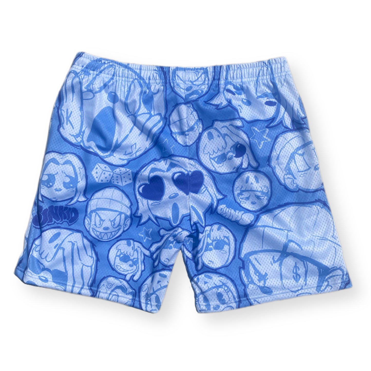 BLUE MIXED EMOTION SHORTS