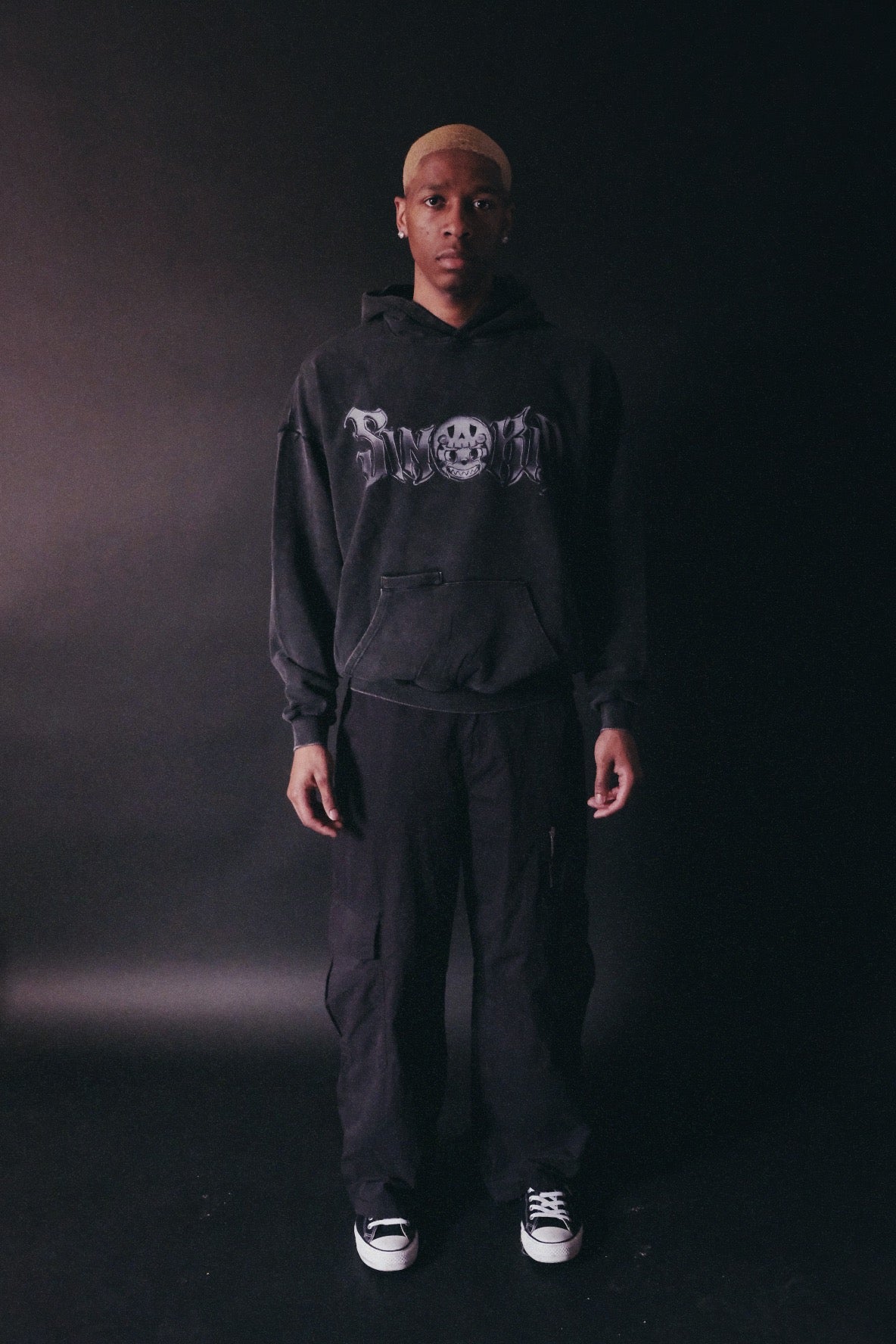 BLACK SINNAS REFLECTION HOODIE