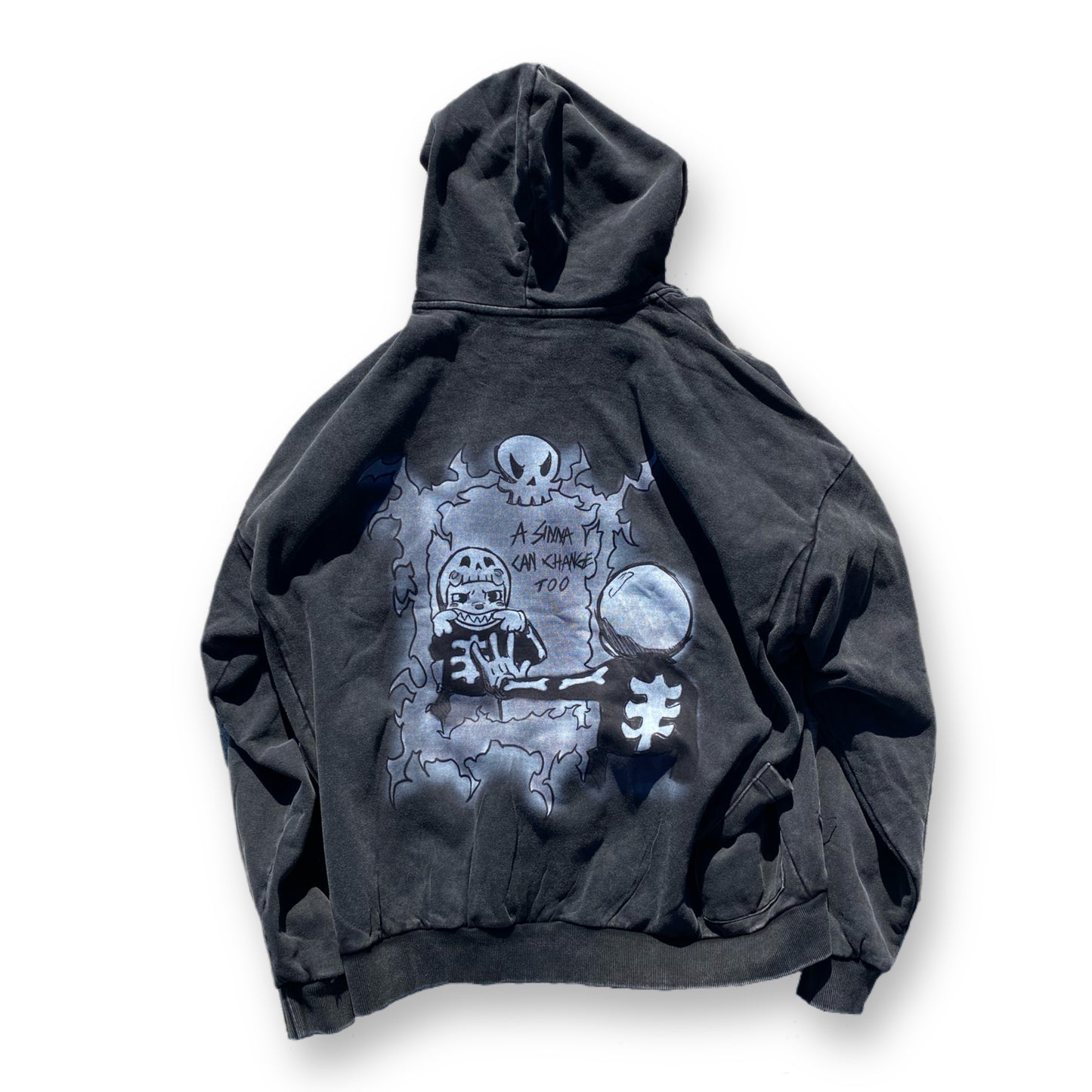 BLACK SINNAS REFLECTION HOODIE