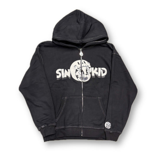 BLACK SINNA ZIP UP