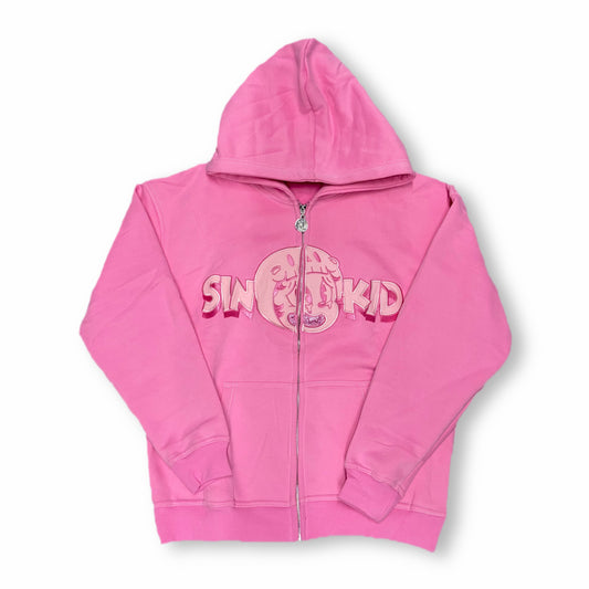 PINK SINNA ZIP UP